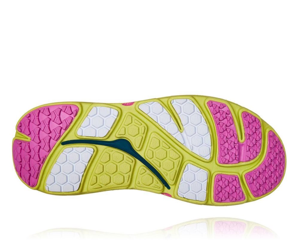 Light Green / Pink Hoka Outdoor Voices Bondi B | 23098OHIP