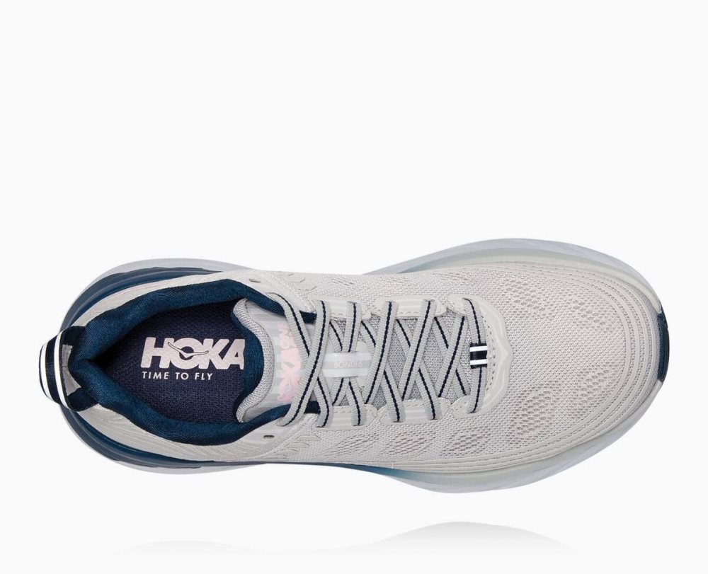 Lunar Rock/Nimbus Cloud Hoka Bondi 6 | 65483UWSK