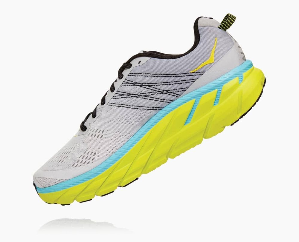 Lunar Rock/Nimbus Cloud Hoka Clifton 6 Wide | 67401LOZI