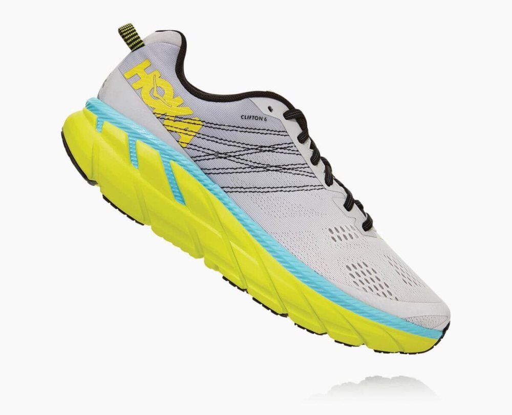 Lunar Rock/Nimbus Cloud Hoka Clifton 6 | 20958OIGQ