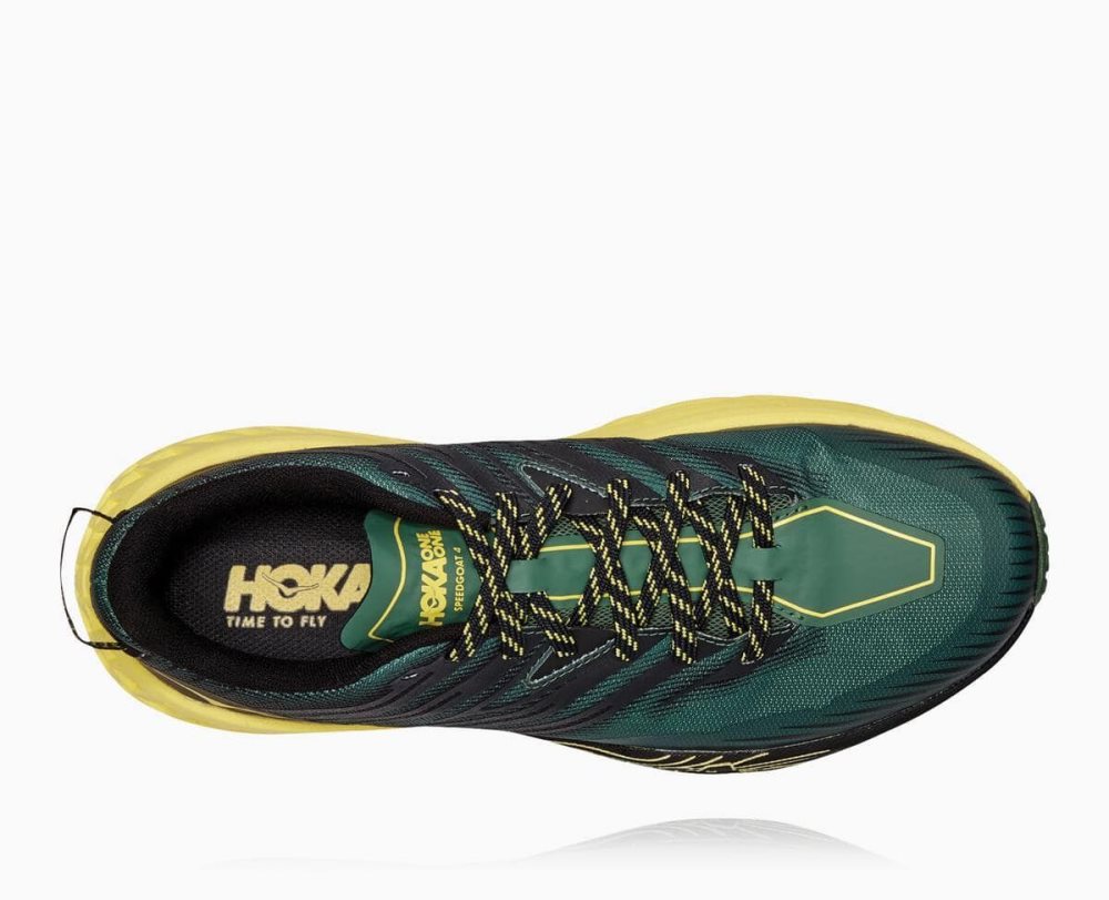 Myrtle/Limelight Hoka Speedgoat 4 Wide | 59370YAWQ