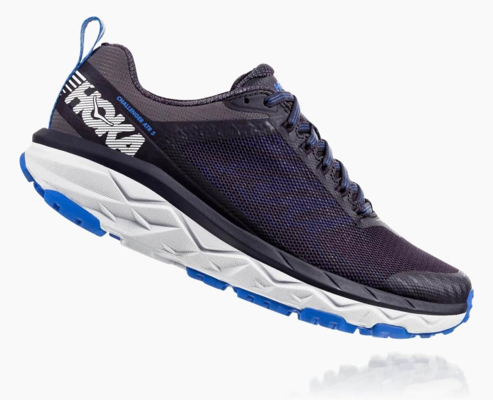 Obsidian / Blue Hoka Challenger ATR 5 Wide | 02913CKAF