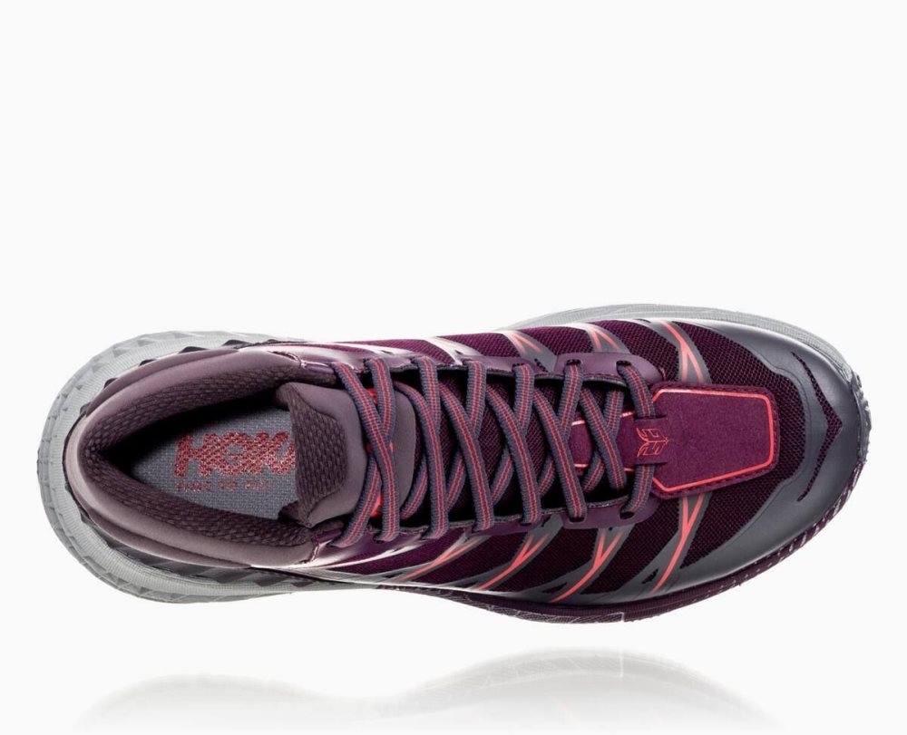 Obsidian / Purple Hoka Speedgoat Mid Waterproof | 26895UNVK