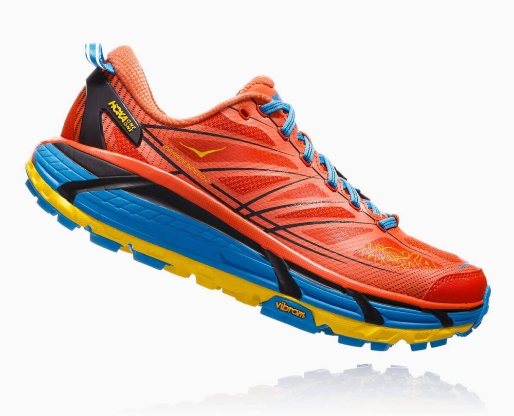 Orange Hoka Mafate Speed 2 | 65301ZJRX