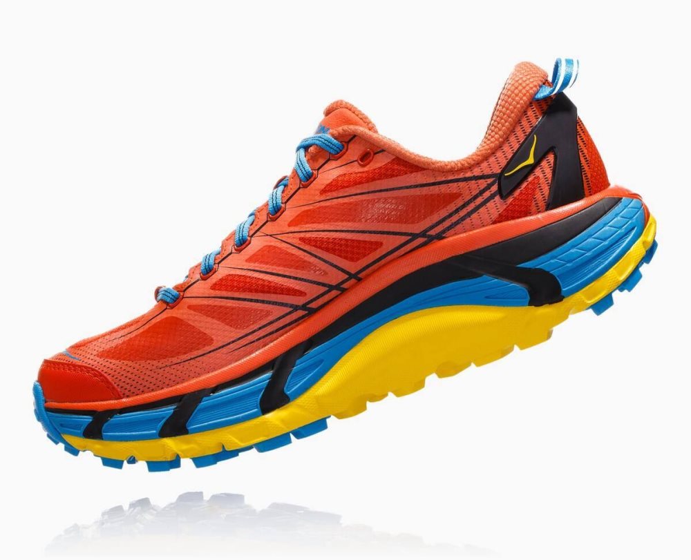 Orange Hoka Mafate Speed 2 | 65301ZJRX