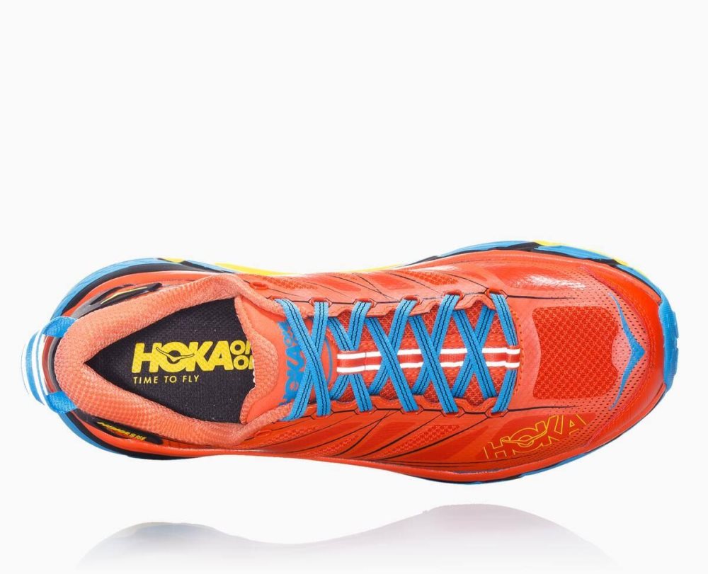 Orange Hoka Mafate Speed 2 | 65301ZJRX