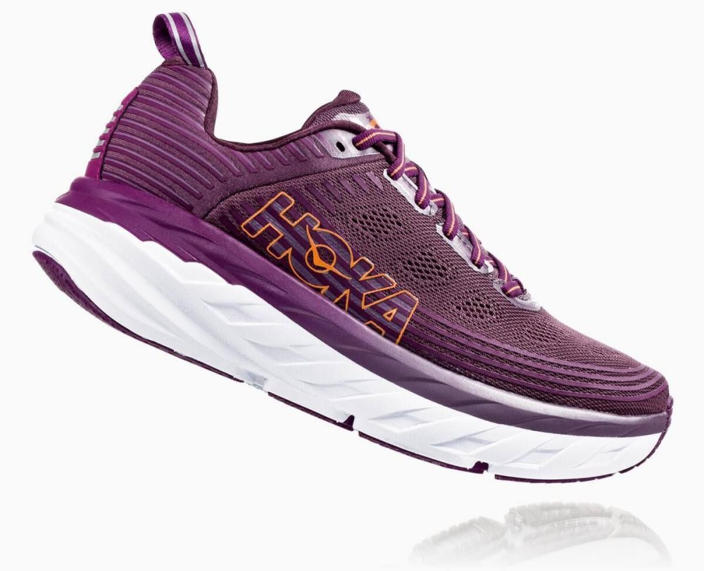 Purple Hoka Bondi 6 | 28473UTNB