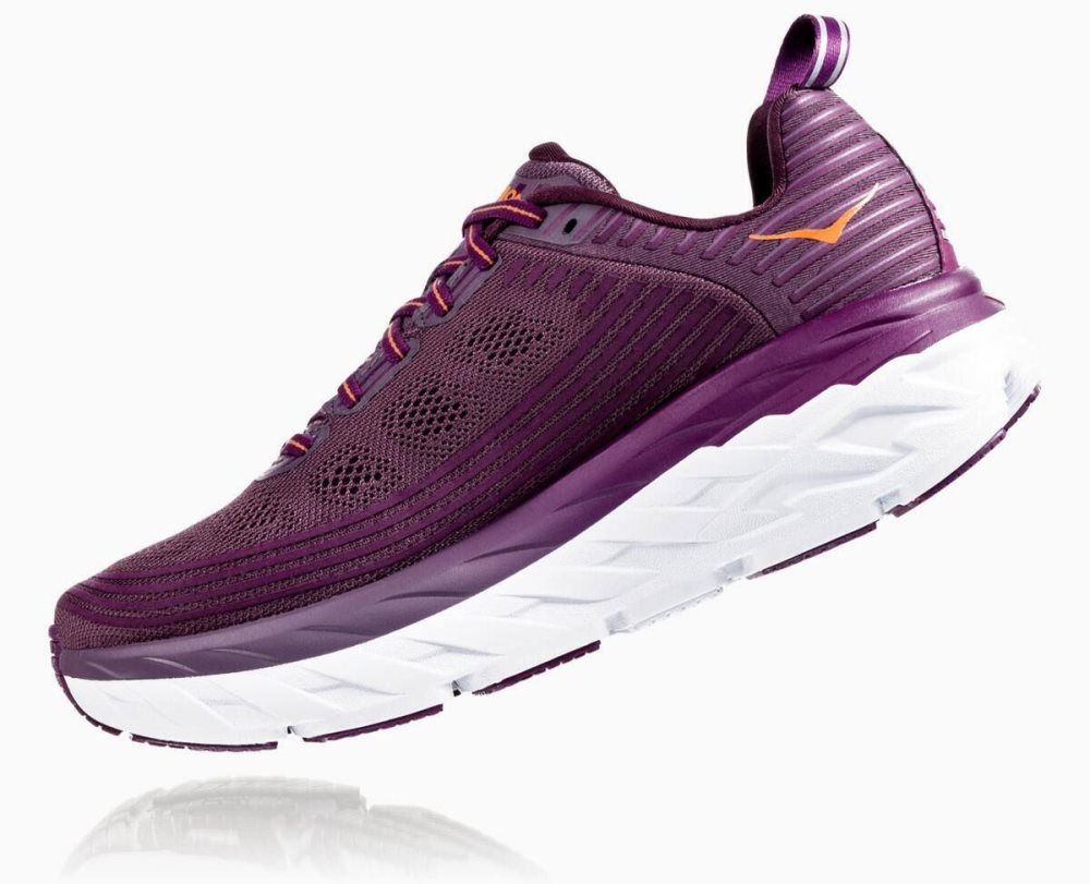 Purple Hoka Bondi 6 | 28473UTNB