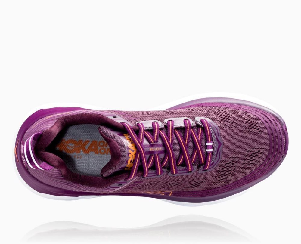 Purple Hoka Bondi 6 | 28473UTNB