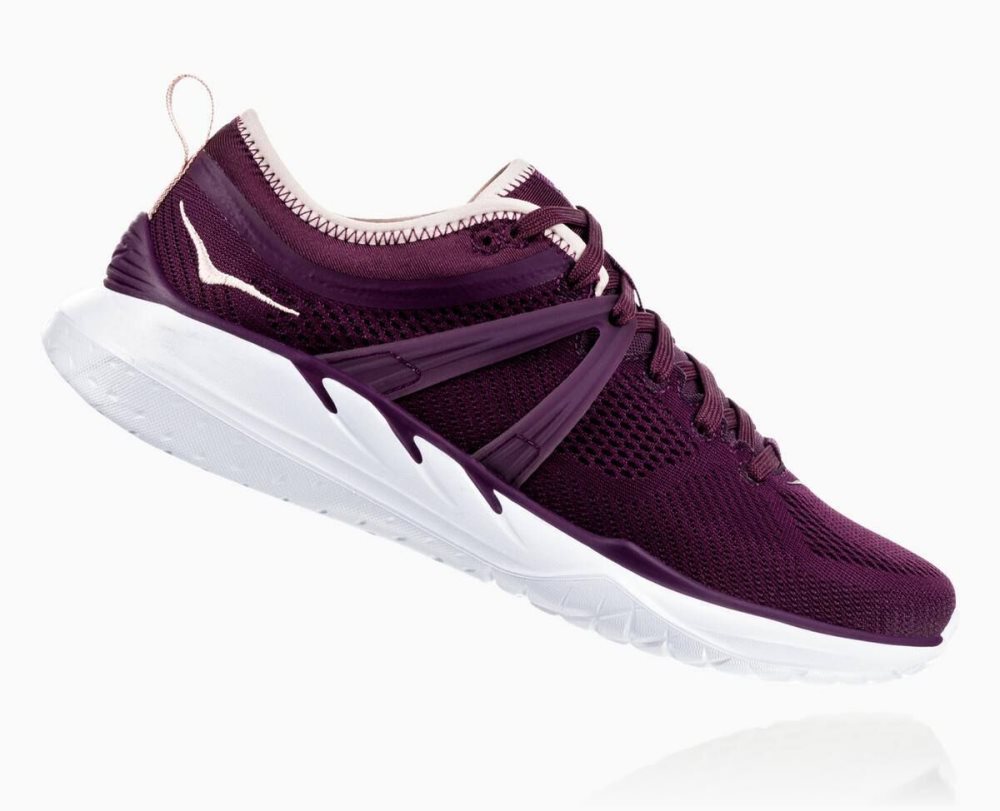 Purple / Brown Hoka Tivra | 06379JKAM