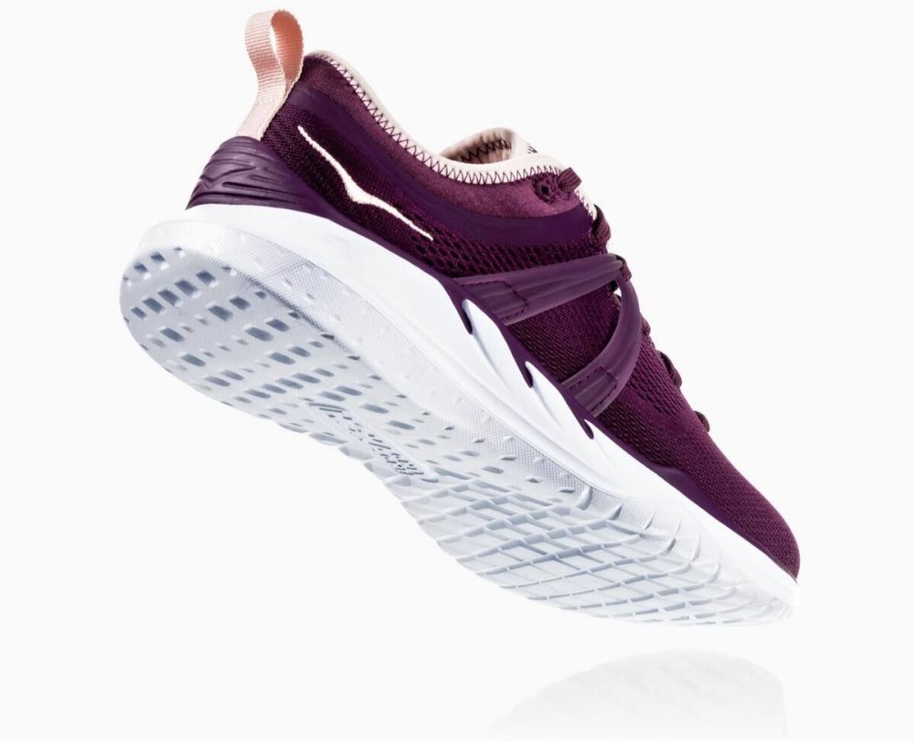 Purple / Brown Hoka Tivra | 06379JKAM