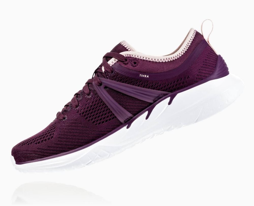 Purple / Brown Hoka Tivra | 06379JKAM