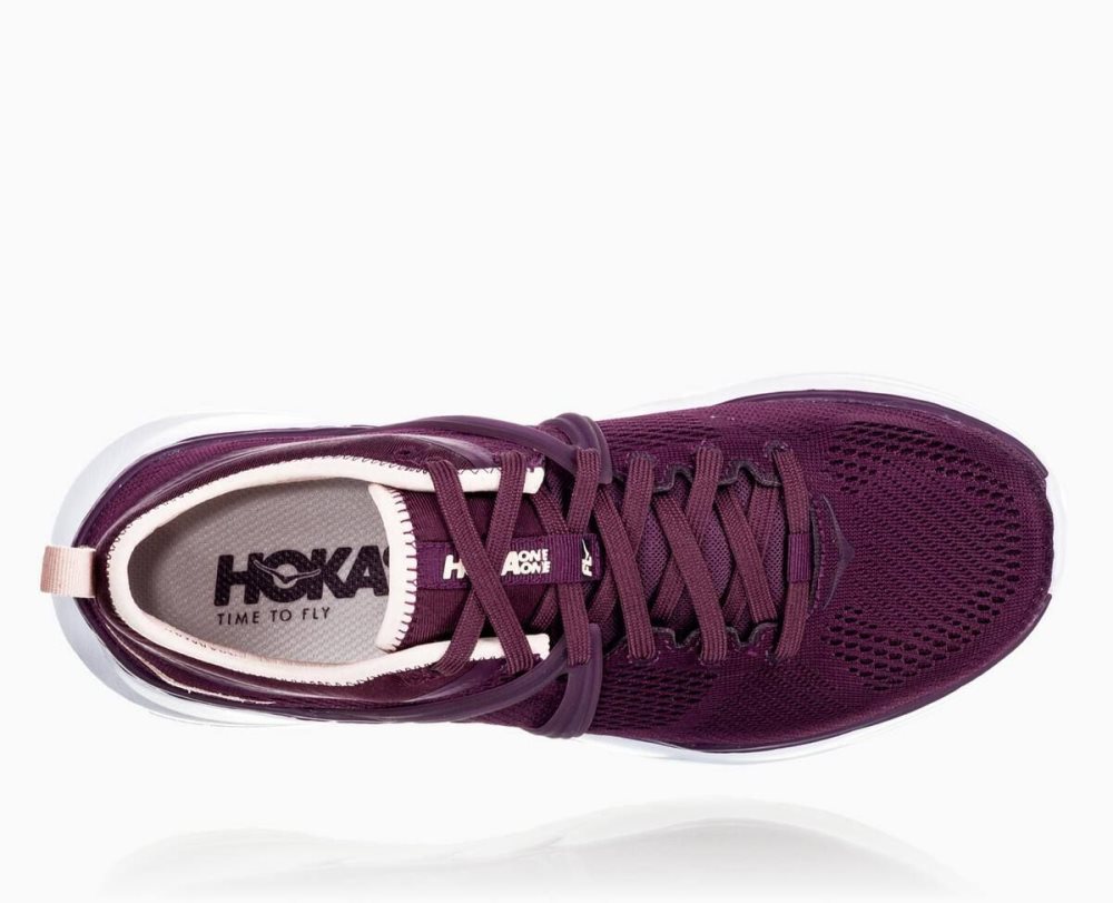 Purple / Brown Hoka Tivra | 06379JKAM