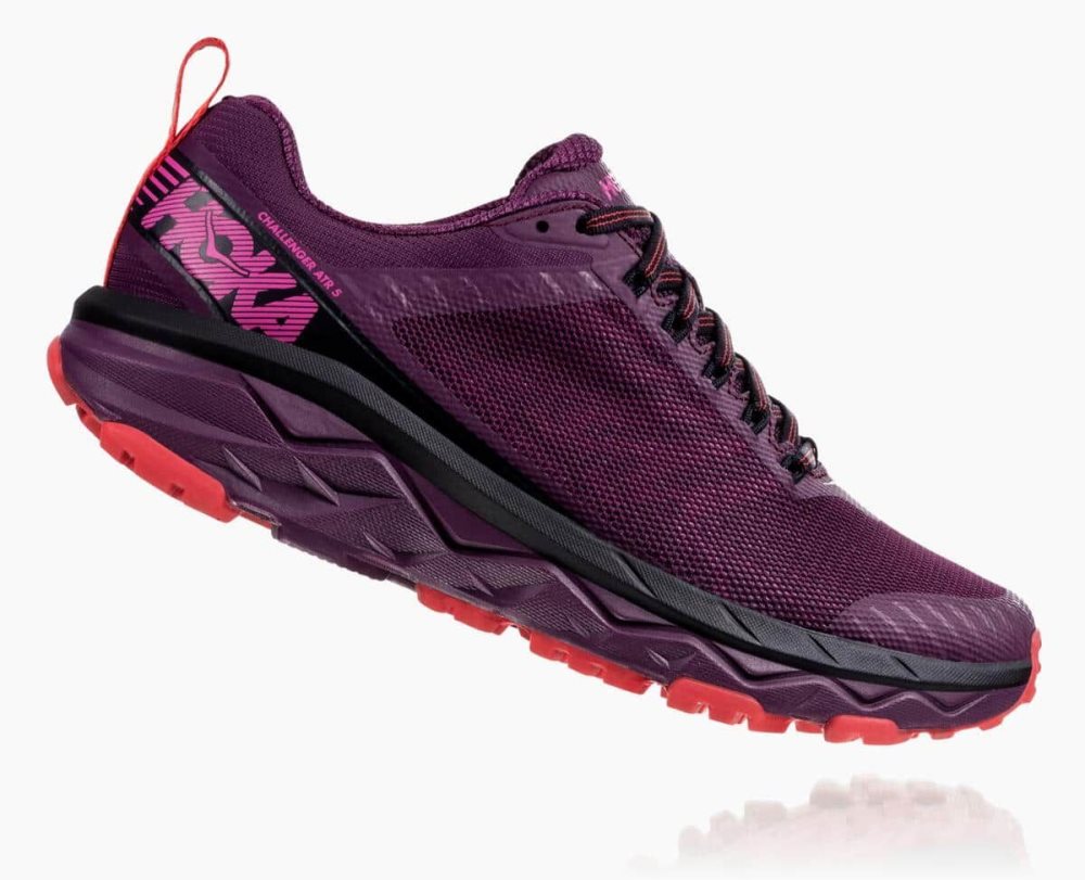 Purple / Red Hoka Challenger ATR 5 | 92056WCHD