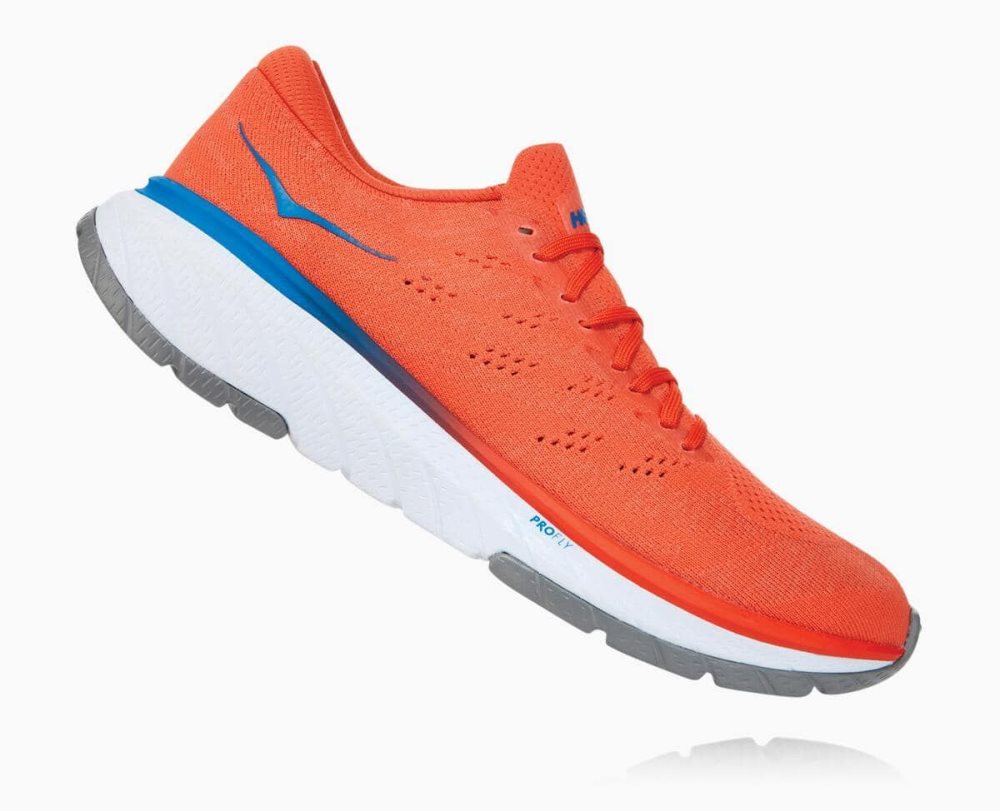 Red / White Hoka Cavu 3 | 85304JMON