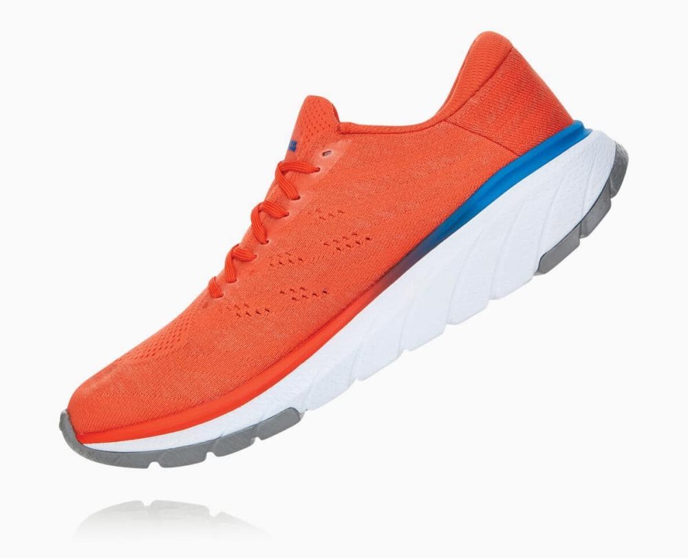 Red / White Hoka Cavu 3 | 85304JMON