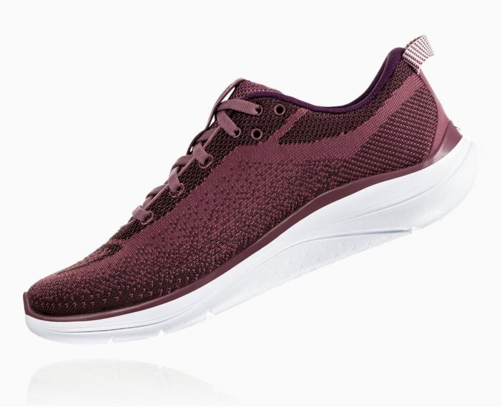 Rose Brown / Deep Hoka Hupana Flow Wide | 95218CZQF