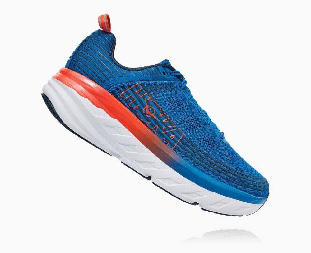 Royal Blue / Blue Hoka Bondi 6 Wide | 02158ISPK