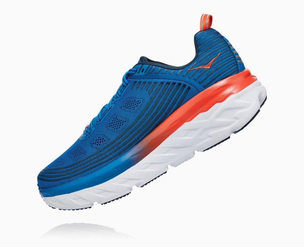 Royal Blue / Blue Hoka Bondi 6 Wide | 02158ISPK