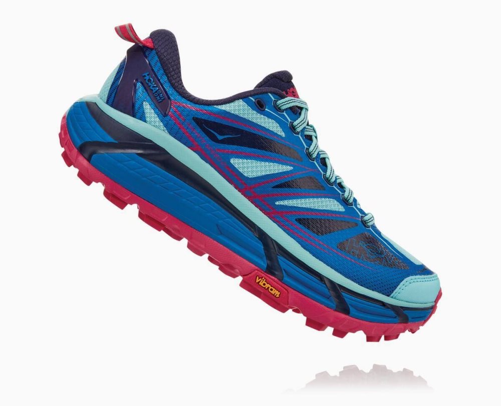 Royal Blue / Brown Hoka Mafate Speed 2 | 85629JKZS