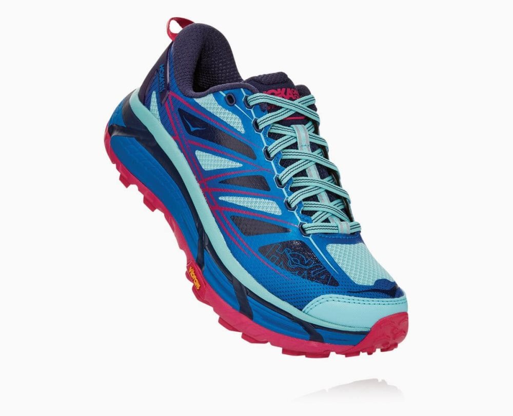 Royal Blue / Brown Hoka Mafate Speed 2 | 85629JKZS