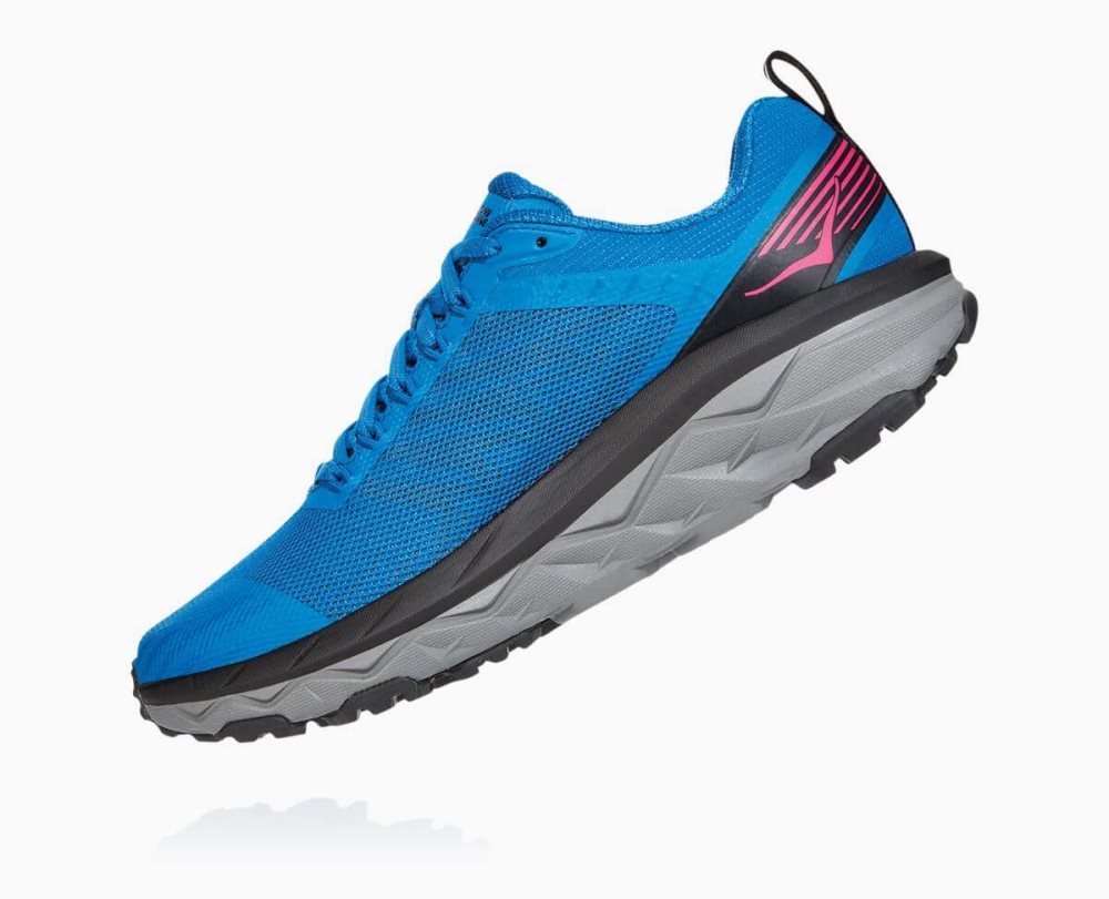 Royal Blue / Pink Peacock Hoka Challenger ATR 5 Wide | 20481CZSD