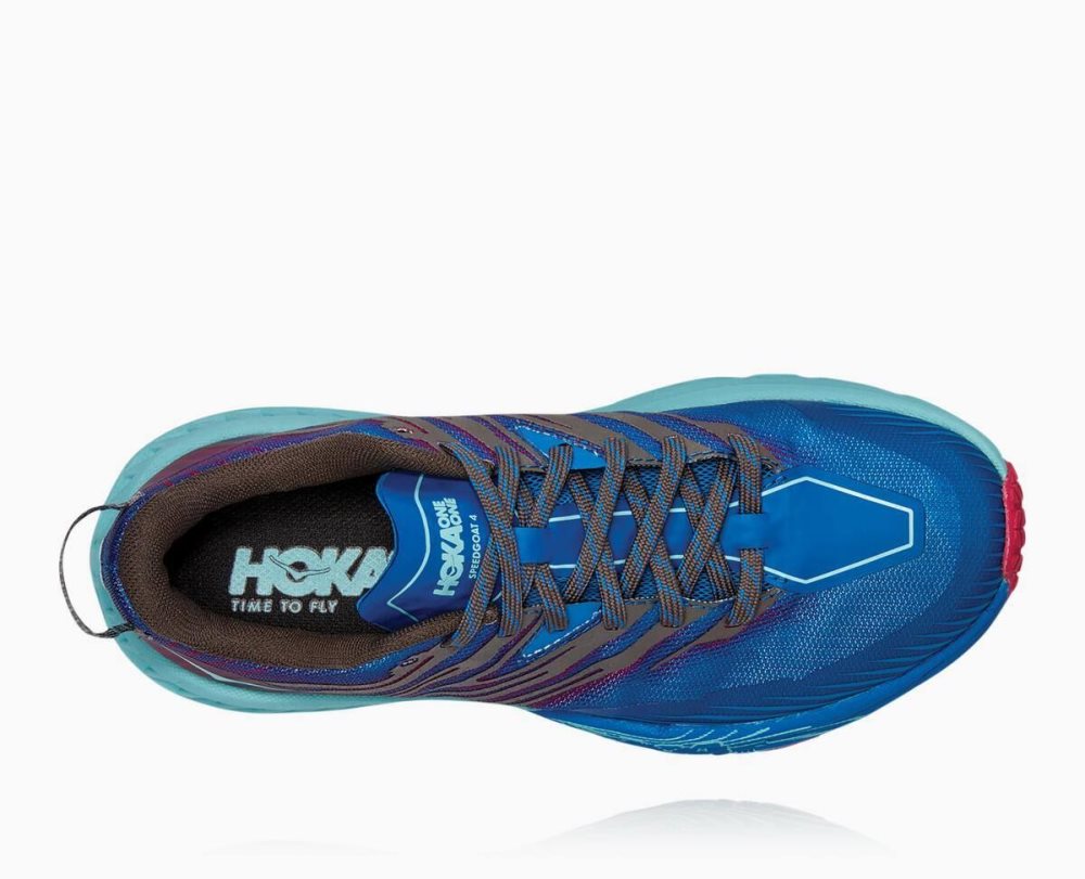 Royal Blue / Pink Peacock Hoka Speedgoat 4 | 94168AXWU