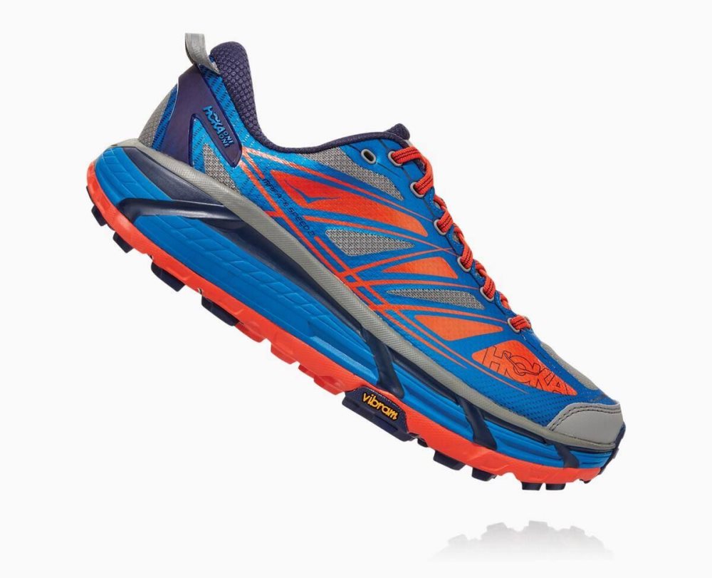 Royal Blue / Red Hoka Mafate Speed 2 | 38142IGHF