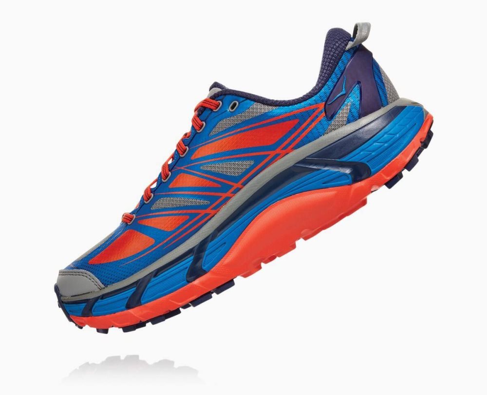 Royal Blue / Red Hoka Mafate Speed 2 | 38142IGHF