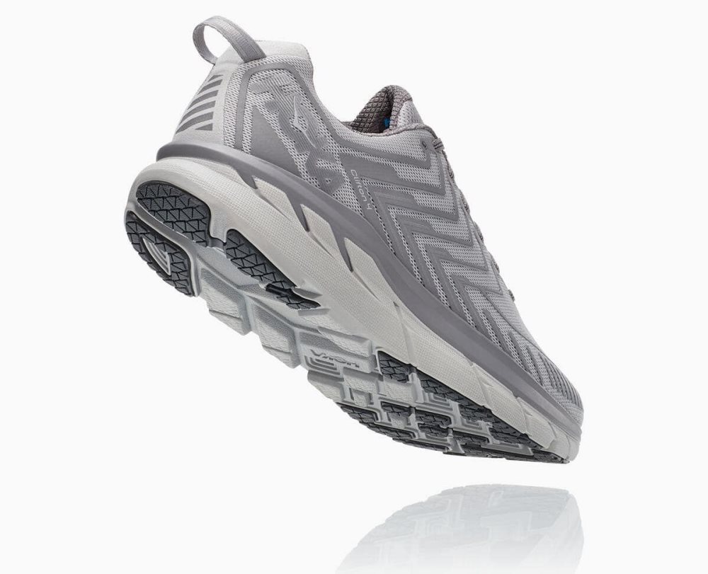 Silver Hoka OV Clifton | 38650VZYH