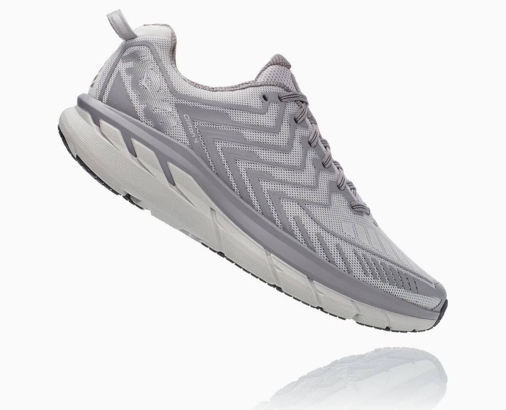 Silver Hoka OV Clifton | 46801CYVN