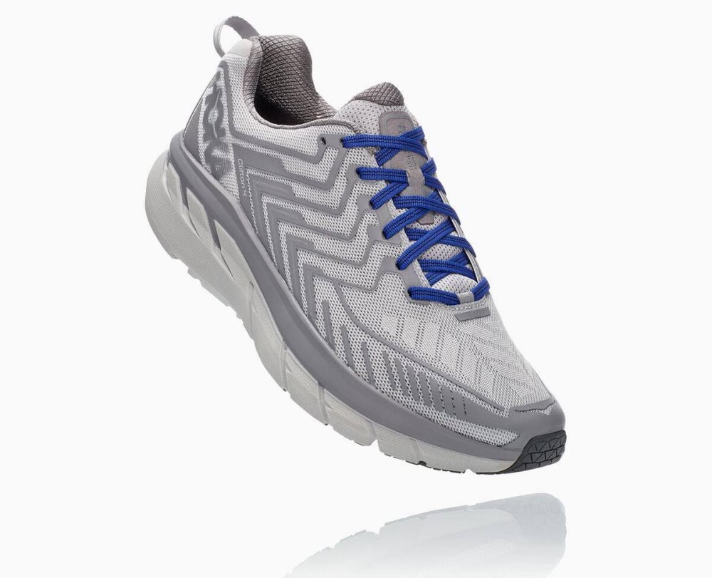 Silver Hoka OV Clifton | 64201XJFU