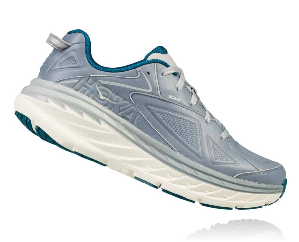 Tradewinds Hoka Bondi Leather Wide | 64819DGCB