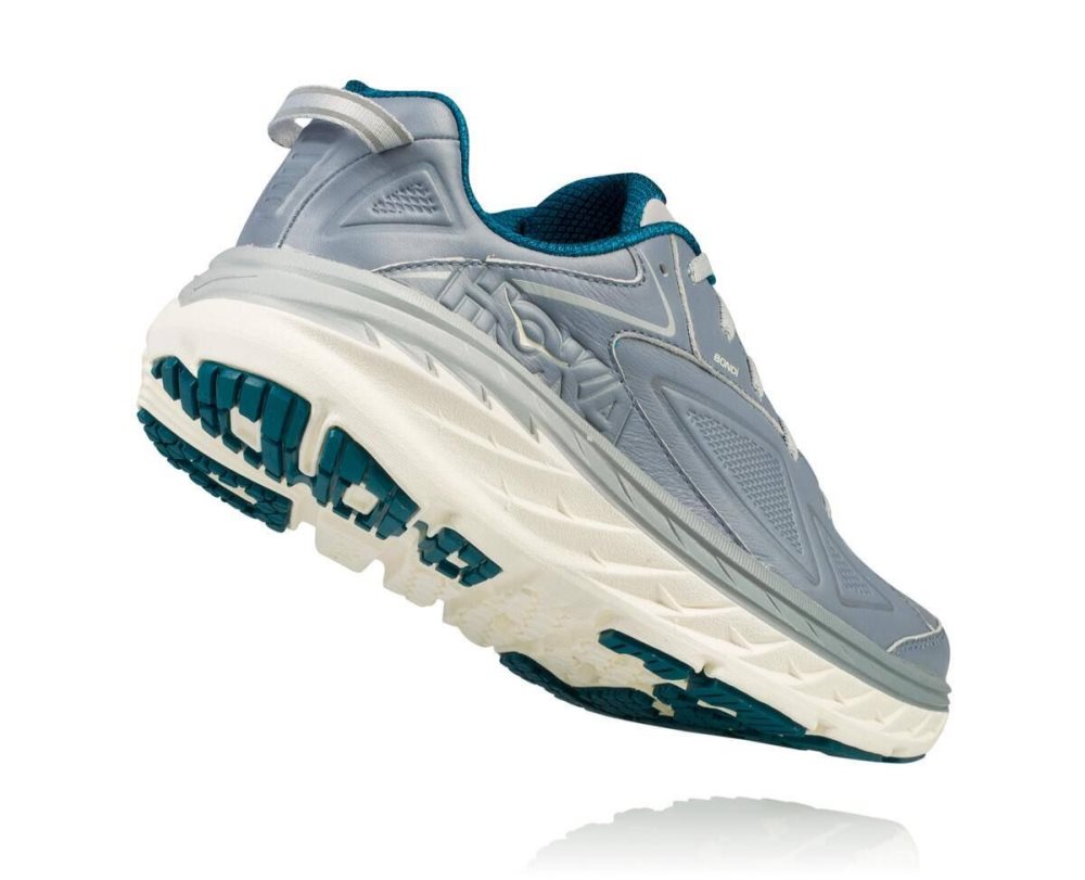 Tradewinds Hoka Bondi Leather Wide | 64819DGCB