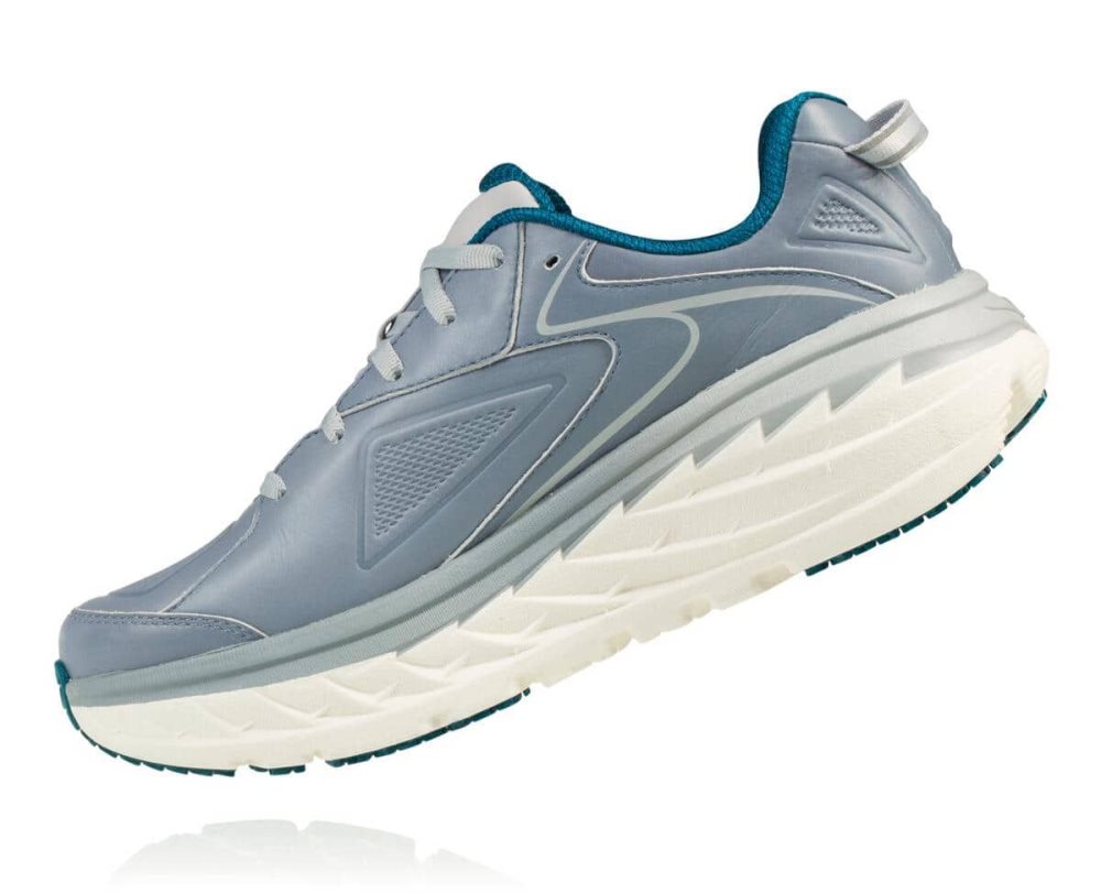 Tradewinds Hoka Bondi Leather Wide | 64819DGCB