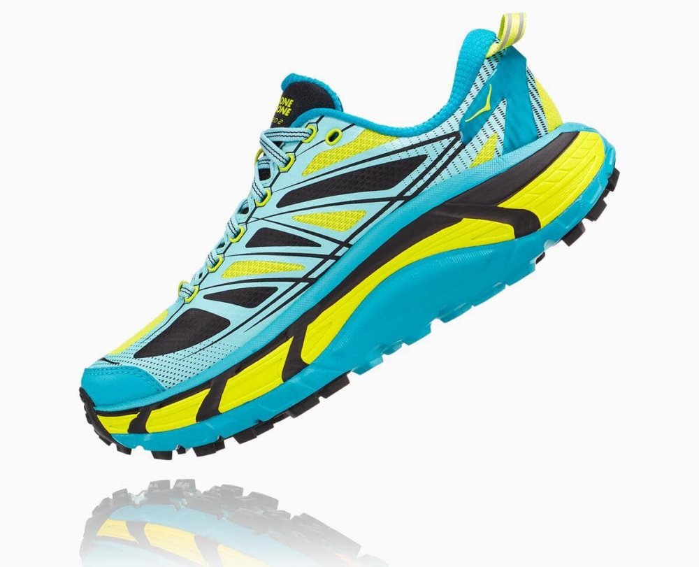 Turquoise Hoka Mafate Speed 2 | 32468EUDG