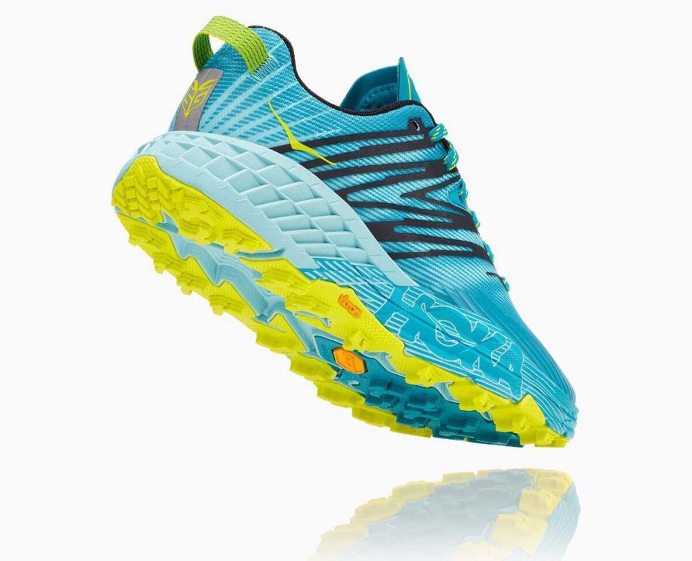 Turquoise / Blue Hoka Speedgoat 4 | 83017XZVF