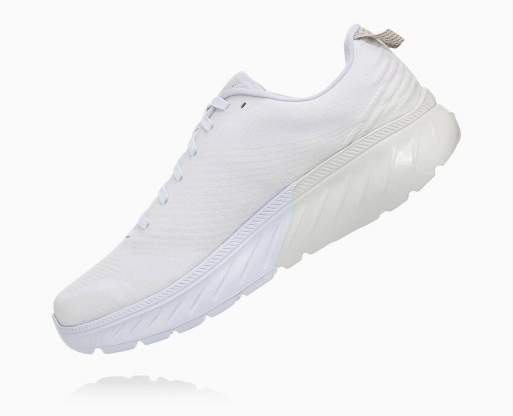 White / Blue Hoka Mach 3 | 94572IDBF