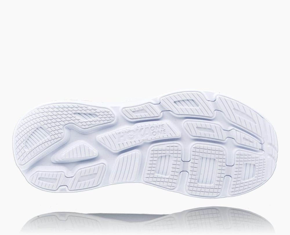 White / White Hoka Bondi 6 Wide | 17426FUAQ