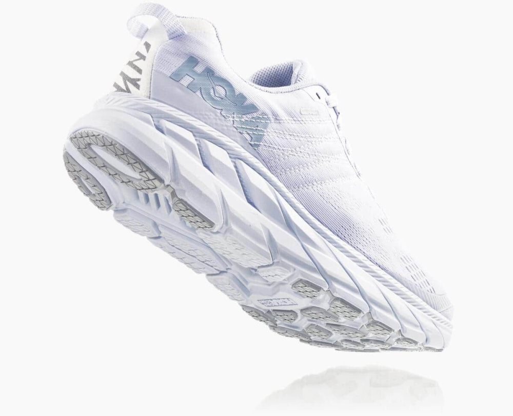 White / White Hoka Clifton 6 Wide | 70935IPMV